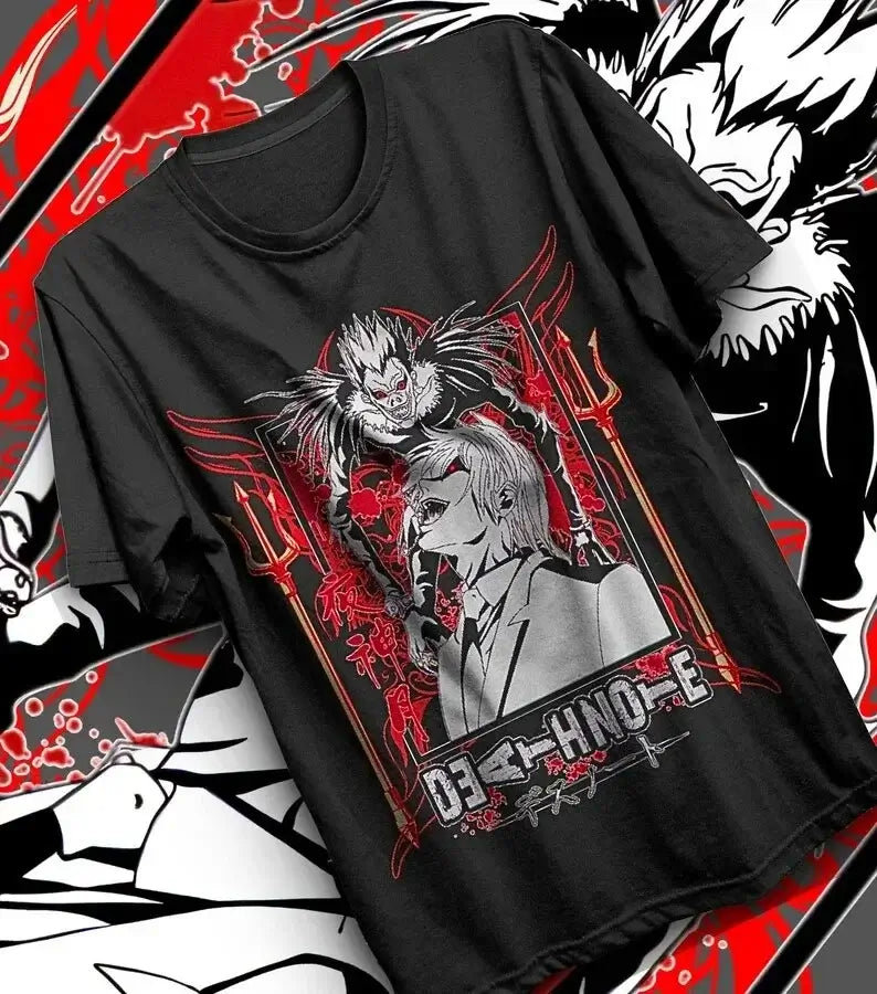 Death Note T-shirt: Anime Manga Unisex Graphic Tee