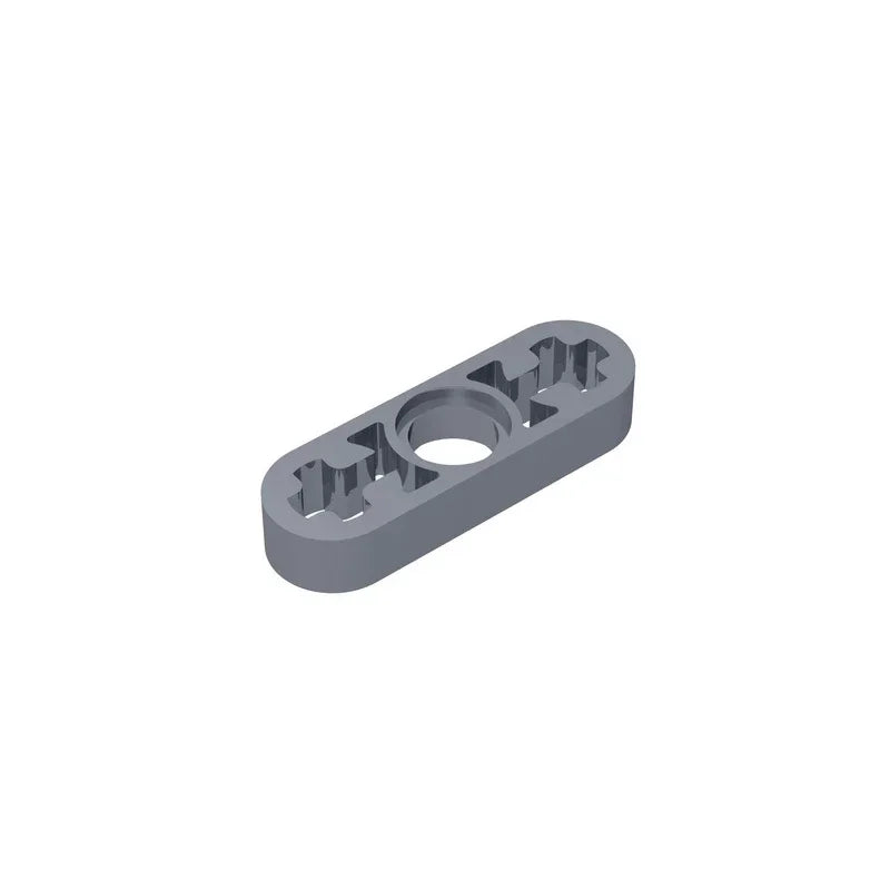 Gobricks GDS-689 Technical Liftarm Thin 1 x 3 | Building Block with Axle Holes Compatible with Lego 6632