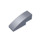 Gobricks GDS-657 Slope, Curved 3 x 1 | Compatible Building Block for Creative Construction