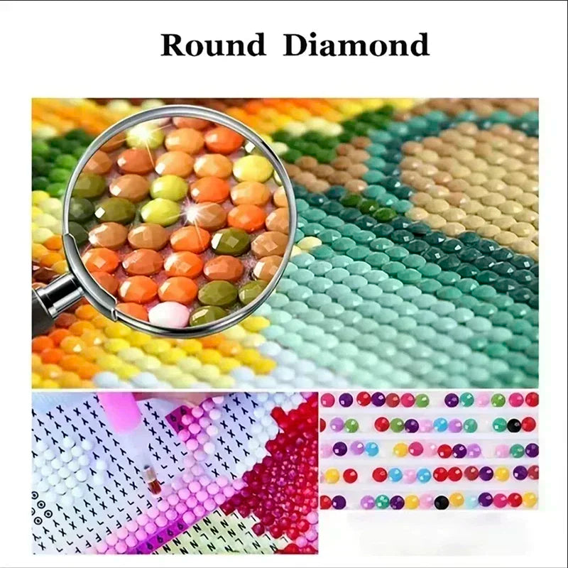 5D DIY Pacific Rim Diamond Painting Kit Pacific Rim Diamond Embroidery Color Oil Painting Handmade DIY Mosaic art home decor