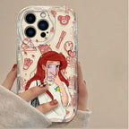 Fashion Disneys Princess Mermaid Case For iPhone