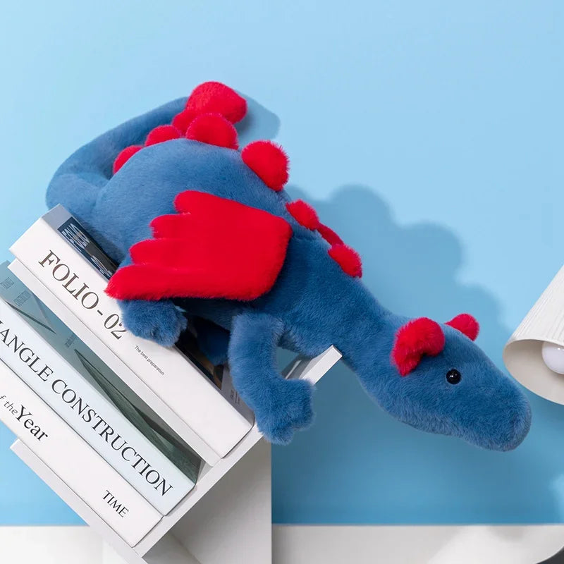 Colorful Little Flying Dragon Plush Toy – Soft Dragon Stuffed Animal