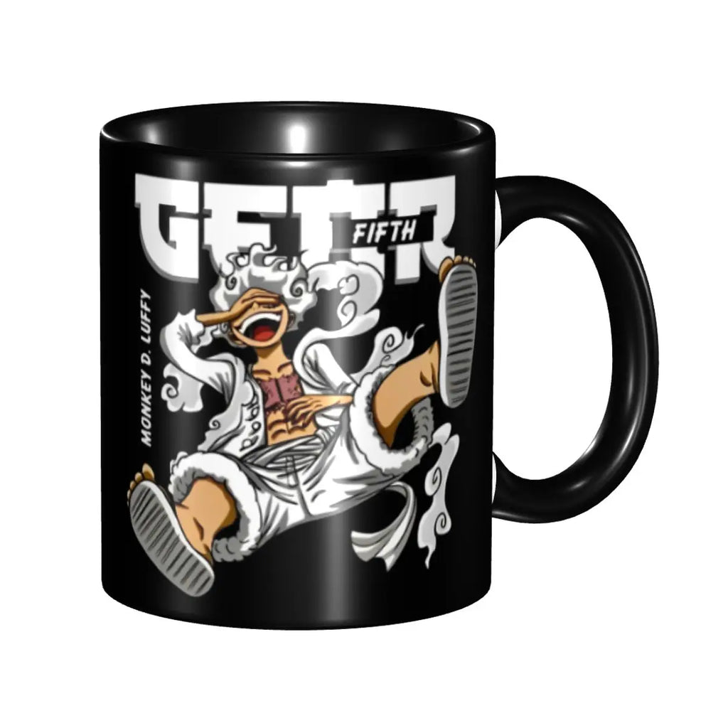 Monkey D. Luffy Gear Fifth Mug: Cute Anime Cup for Kids