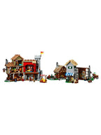 LEGO 10332 Medieval Town Square Icon Series Puzzle Blocks Children's Toy Gift, Compatible with Icons Building Set - LEGO10332