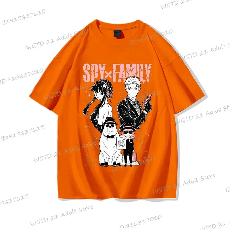 Anya Forger T-shirt: Spy x Family Cute Harajuku Cotton Tee