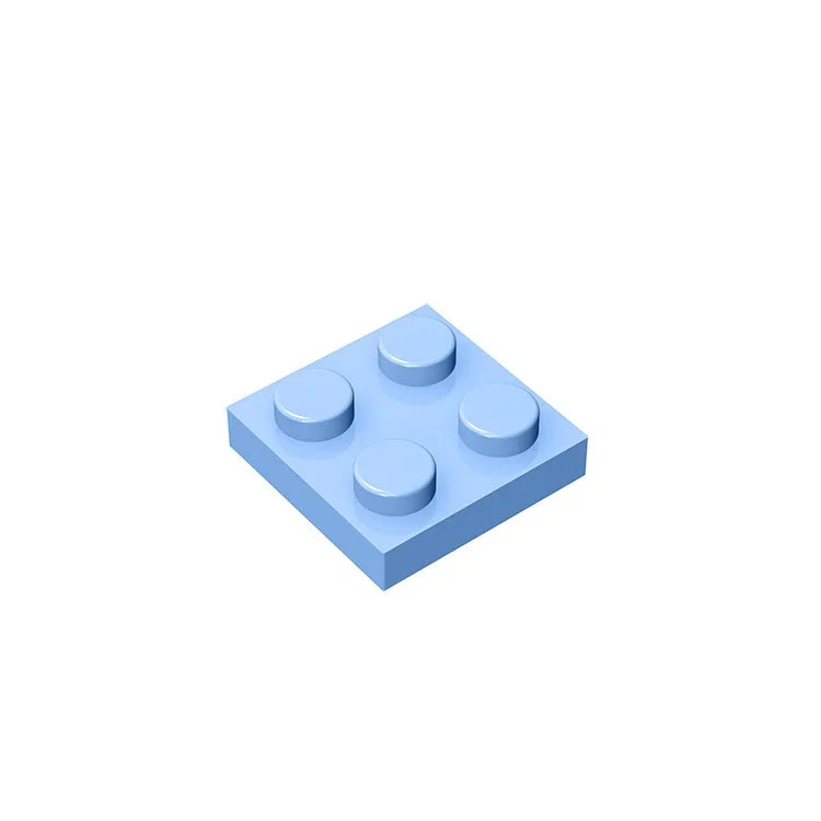 Gobricks Plate 2 x 2 Building Block | Compatible with Lego 3022