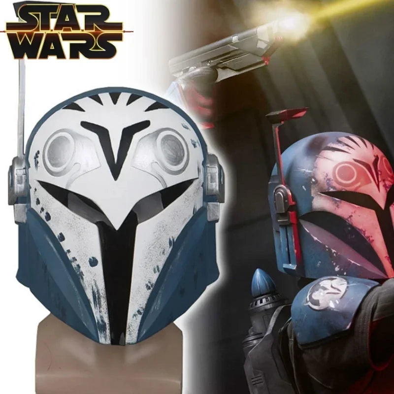 NEW Cosplay Star Helmet Wars Mask Mandalorian Bo-katan Helmet Halloween Female Warrior Helmet Costume Toy Birthday Gift