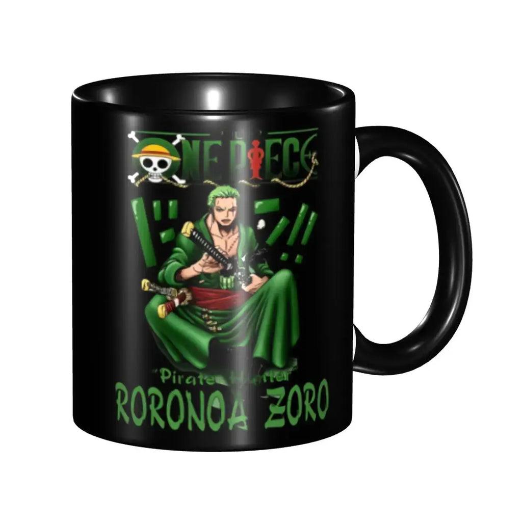 Monkey D Luffy Quotes One Piece Mug: Funny Kids Gift