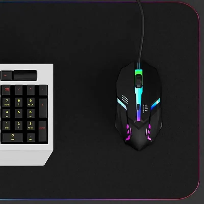 2025 Latest High Quality Ergonomic Design Gaming Mouse Desktop Computer Laptop USB Backlit Mouse Manufacturers Hot Sale
