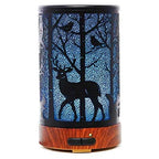 Vintage Metal Ultrasonic 100ml Essential Oil Aroma Diffuser - Elk / US