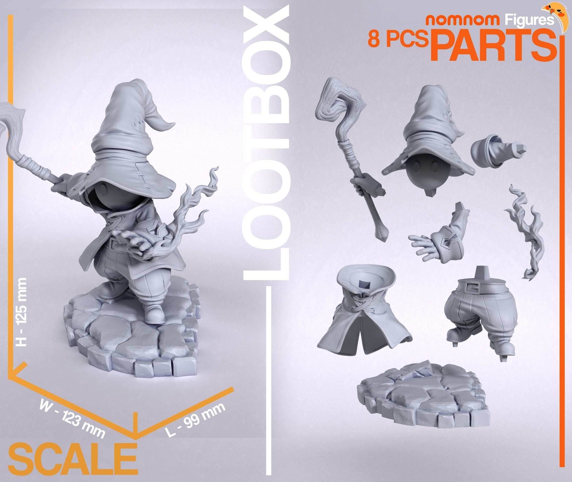Vivi - Final Fantasy IX - 1:10 Scale - 1:10