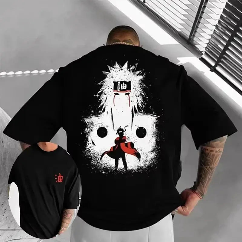 Obito Uchiha T-shirt: Naruto Anime Parent-Child Cotton Tee