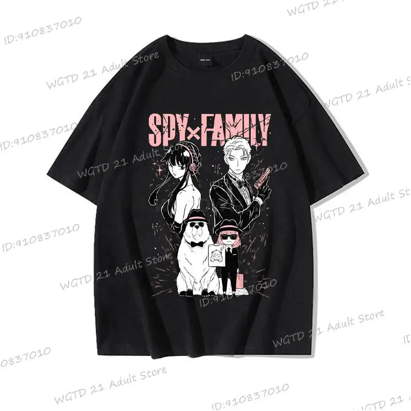 Anya Forger T-shirt: Spy x Family Cute Harajuku Cotton Tee