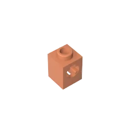 Gobricks GDS-2196 Technical Brick 1 x 1 with Axle Hole | Building Block for Lego