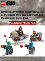 LEGO 75267 Star Wars Mandalorian Battle Pack Mandalorian Shock Troopers,Great Gift Idea for Any Fan of Star Wars 102 PCS - 75267