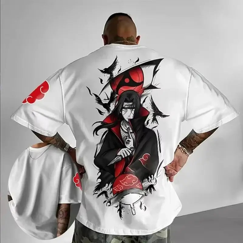 Obito Uchiha T-shirt: Naruto Anime Parent-Child Cotton Tee
