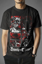 Black Clover Asta Demon T-Shirt: Anti-Magic Graphic Tee