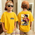 One Piece Kids T-Shirt Luffy | Pure Cotton Summer Tee Boys