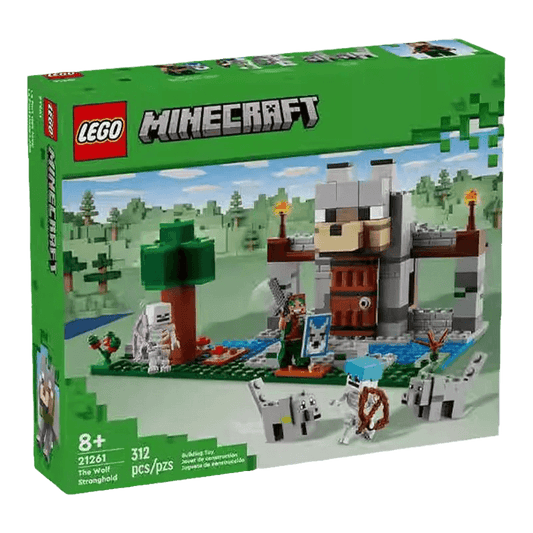 Lego Minecraft 21261 Wolf Forces Educational Toys Building Blocks for Boys and Girls - 