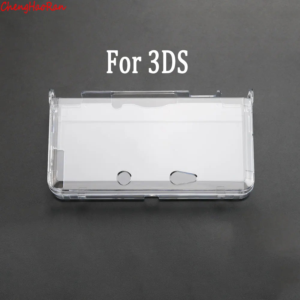 1 Piece Clear Protective Case for PSP PSV GBA SP NDSL DSI NDSi XL 3DS XL New 3DS XLLL Console | Universal Crystal Hard Shell