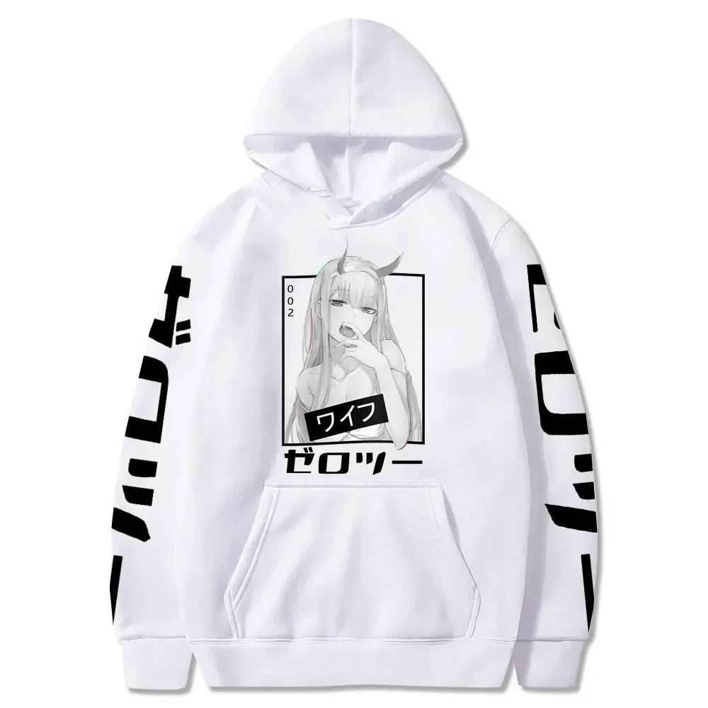 Power - Chainsaw Man Oversized Hoodie - White / XS