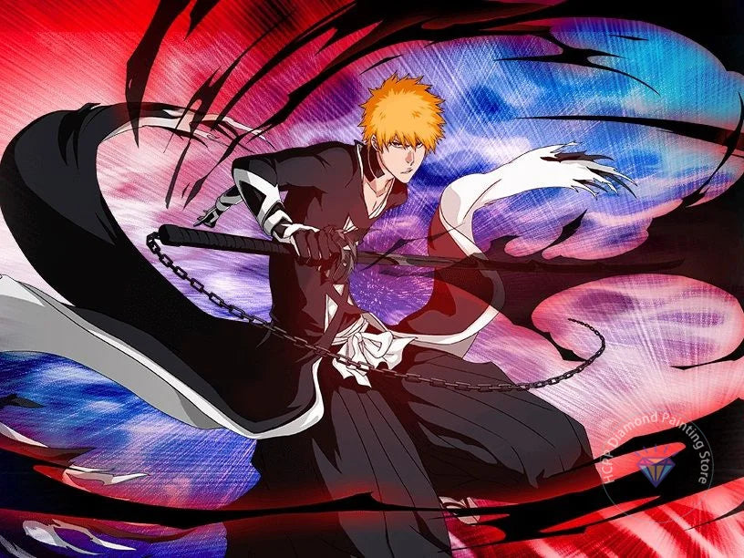 Anime Bleach Diamond Painting Kit 5D DIY Diamond Embroidery Handmade Art Children's Exquisite Gift Crafts Home Decoration