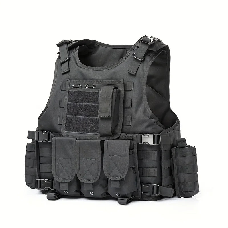 Multi-functional wear-resistant tactical vest outdoor training clothes outdoor equipment protective waistcoat