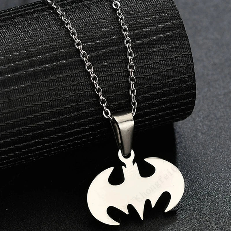 1pcs Men's Necklace Fashion Trend Personality Bat Pendant Necklace Pendant Daily Commute Casual Simple Accessories