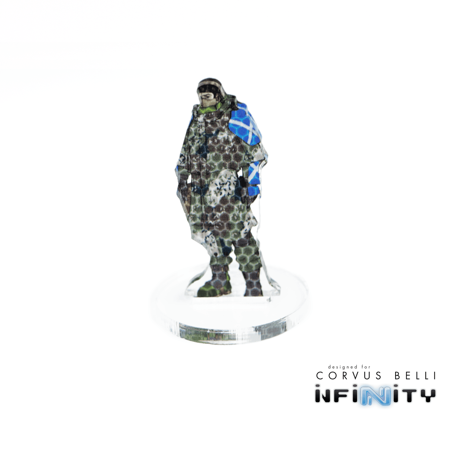 Infinity 3D Markers: Scots Guard (25mm Camo -3) - A