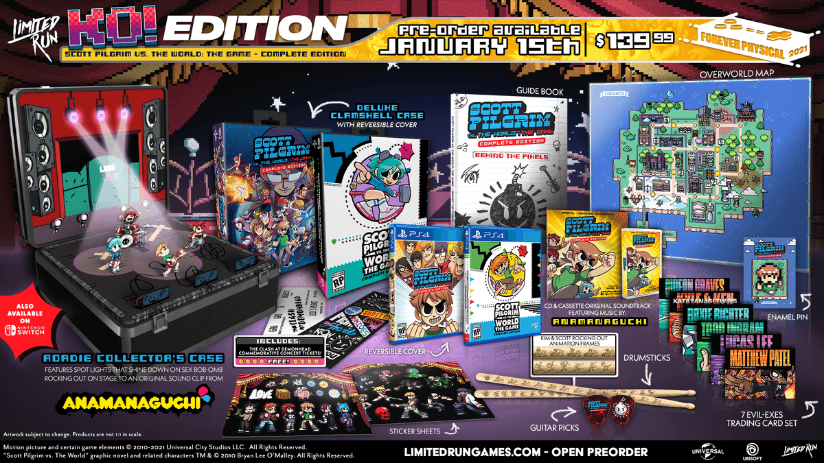 Scott Pilgrim vs the World: The Game KO Edition (Playstation 4) - Brand New