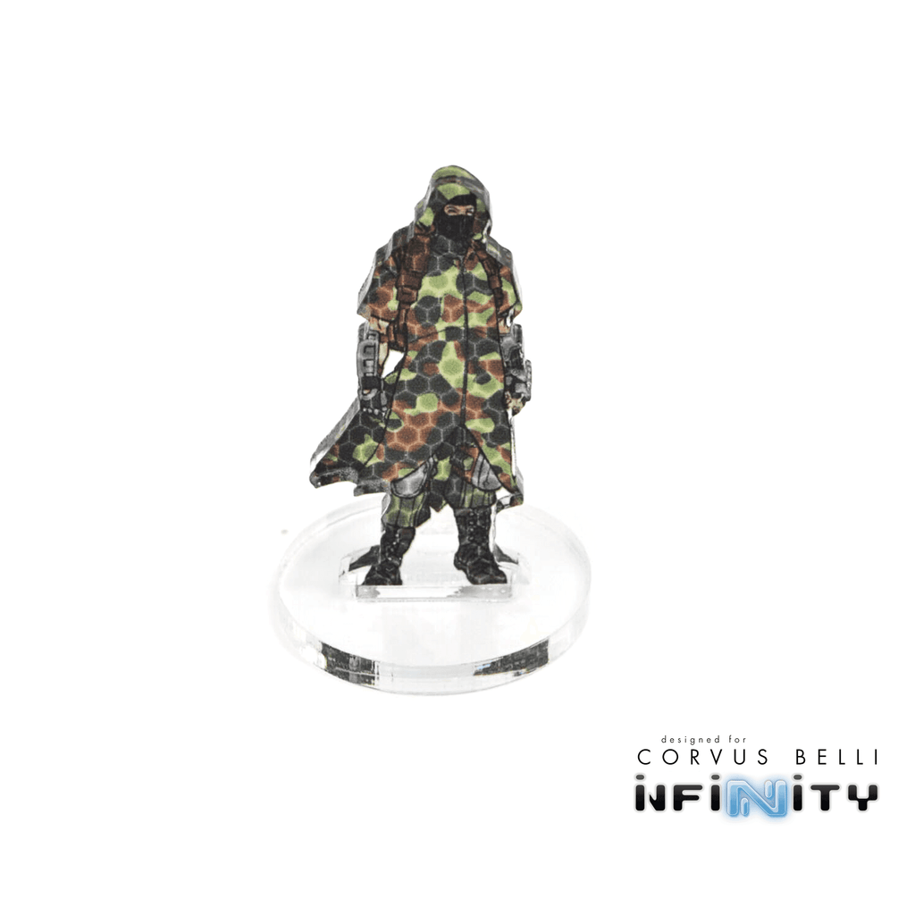 Infinity 3D Markers: Ariadna Scout (25mm Camo -3) - A
