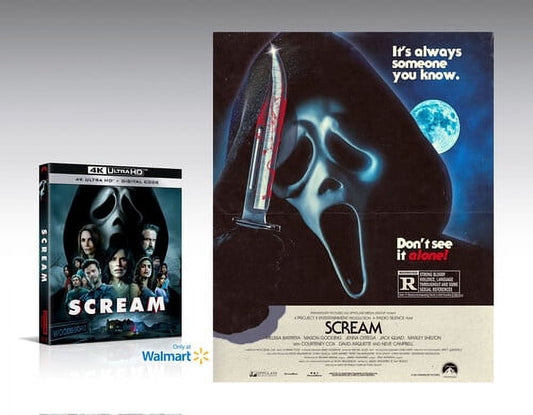 Scream (2022) [4K Ultra HD + Movie Poster]