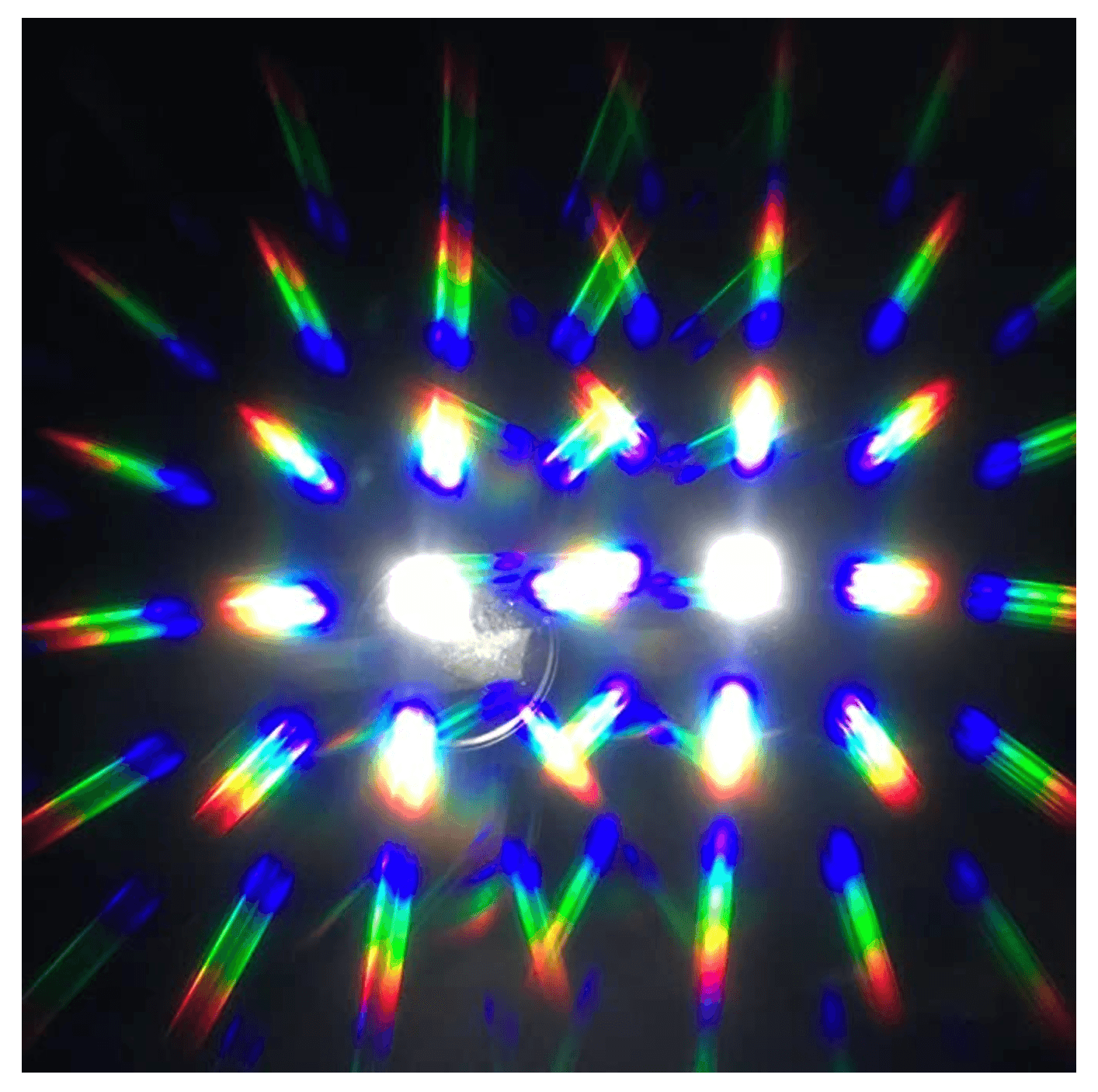 Steampunk Goggles with magnifying loupes crystal clear prism diffraction lenses - 