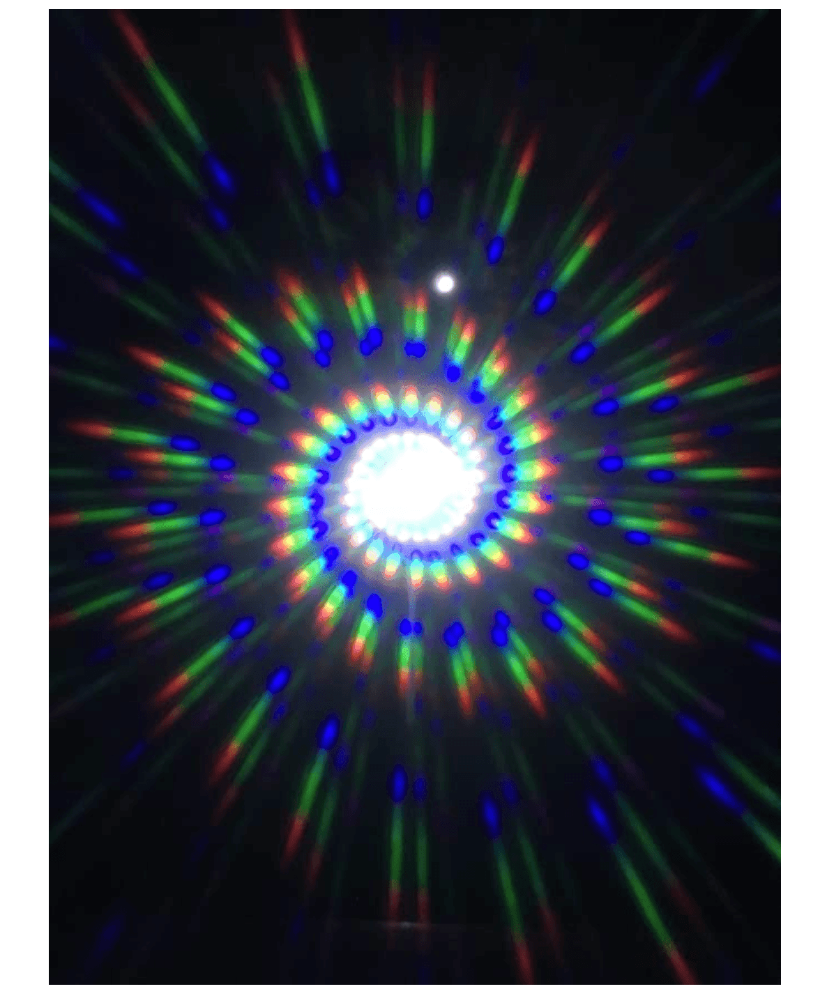 Steampunk Goggles with magnifying loupes crystal clear spiral diffraction lenses - 