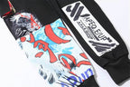 APE2883 Waves Artwork Joggers - S