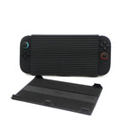 Travel Screen Cover for Switch 2 Console with Felt Lined Interior Clip-On Locking Shield for Safe Transport Storage by JCSFY - Black