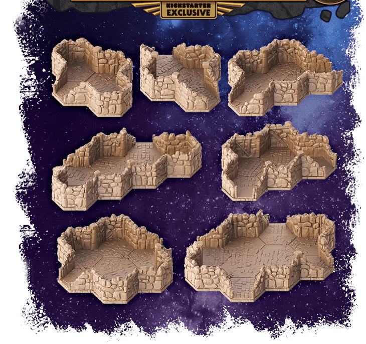 Masters of the Universe: 3D Pack - Ruins Set - 
