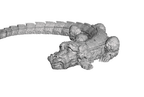 Articulated Falkor The Luck Dragon - White