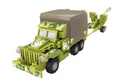 WW-II U.S. Army Deuce and Half With Artillery - Mil-Blox