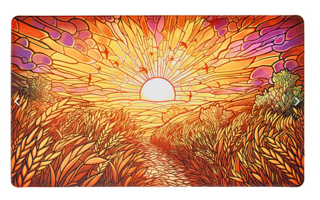 STANDARD PLAYMAT 24" X 14" (STITCHED)