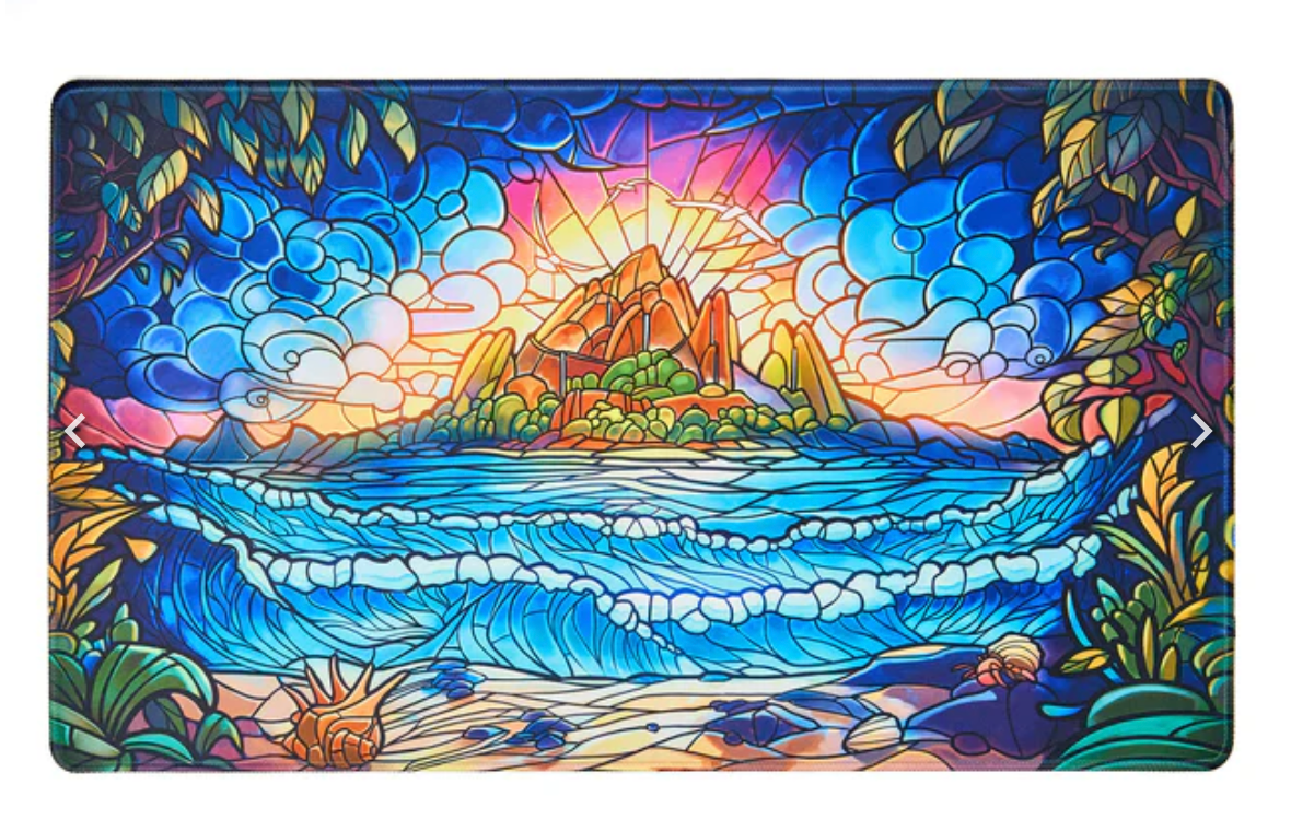 STANDARD PLAYMAT 24" X 14" (STITCHED)