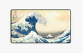 Ultra Pro: Fine Art Black-Stitched Playmat - The Great Wave Off Kanagawa - Ultra Pro Playmats