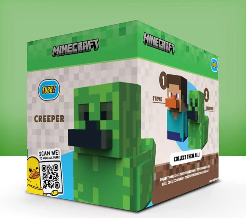 Creeper TUBBZ Collectible Duck – Boxed Edition
