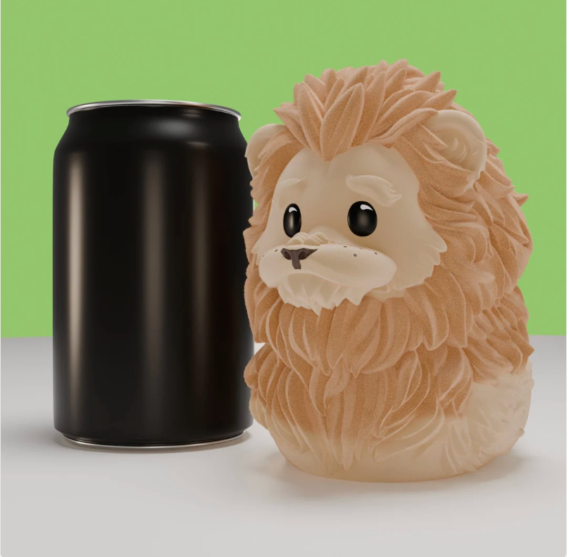 Cowardly Lion TUBBZ Collectible Duck (Boxed Edition)