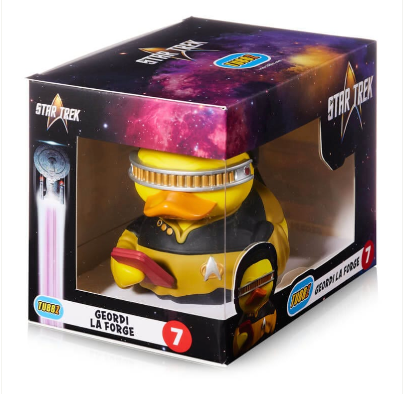 Geordi LaForge TUBBZ Collectible Duck (Boxed Edition)