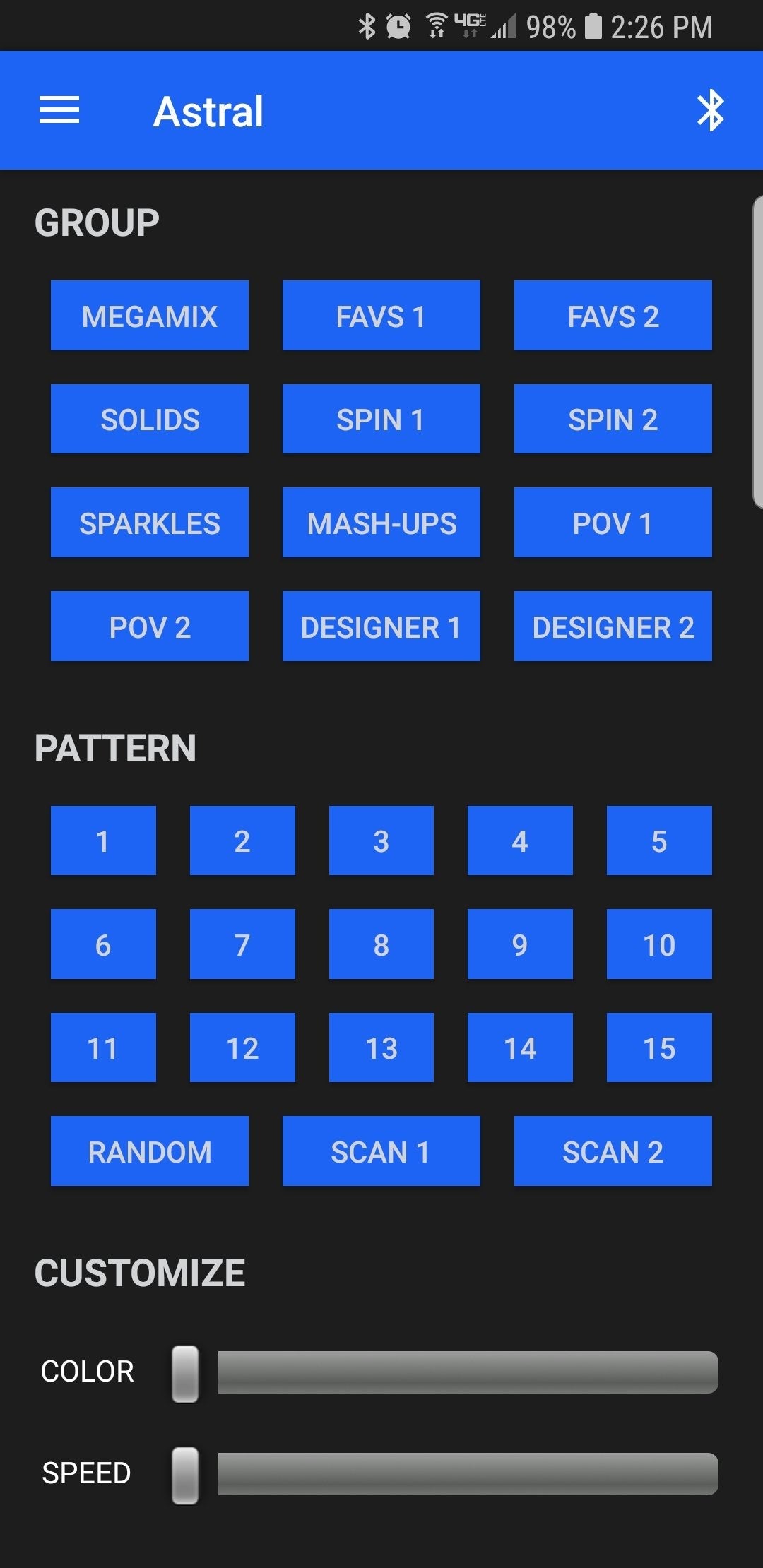 Atomic V AF LED Levitation Wand