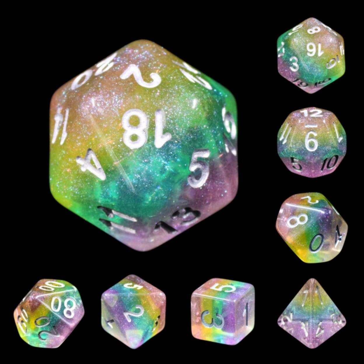 Fairy Dust RPG Dice Set - 