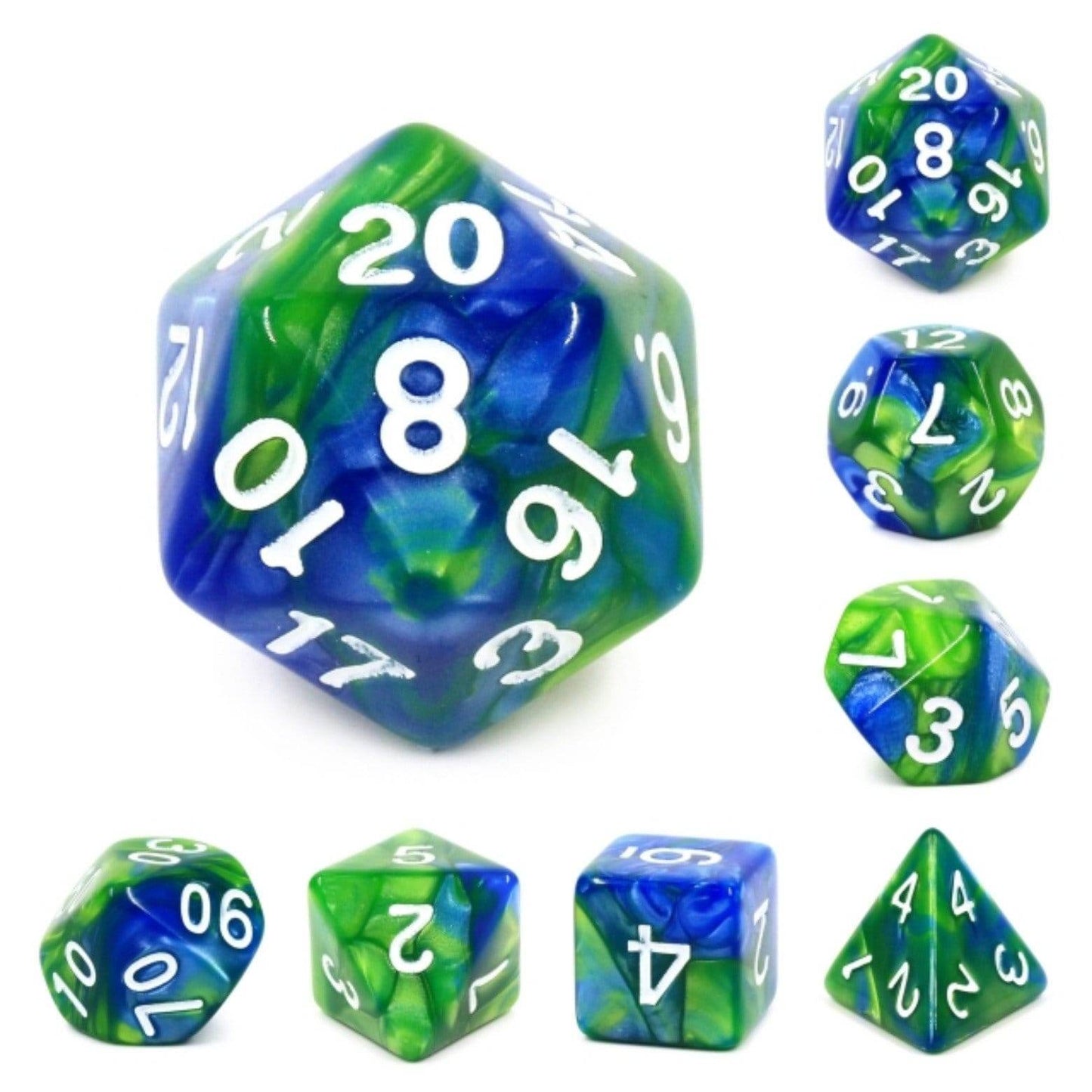 Planet Earth RPG Dice Set - 
