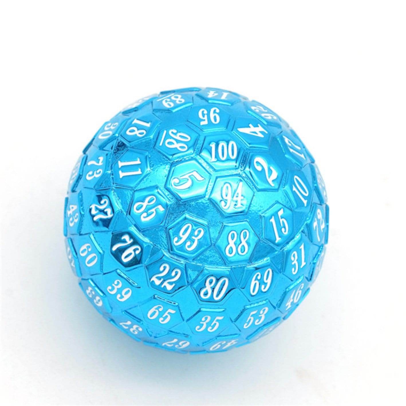 45mm Metal D100 - Blue with White Font - 