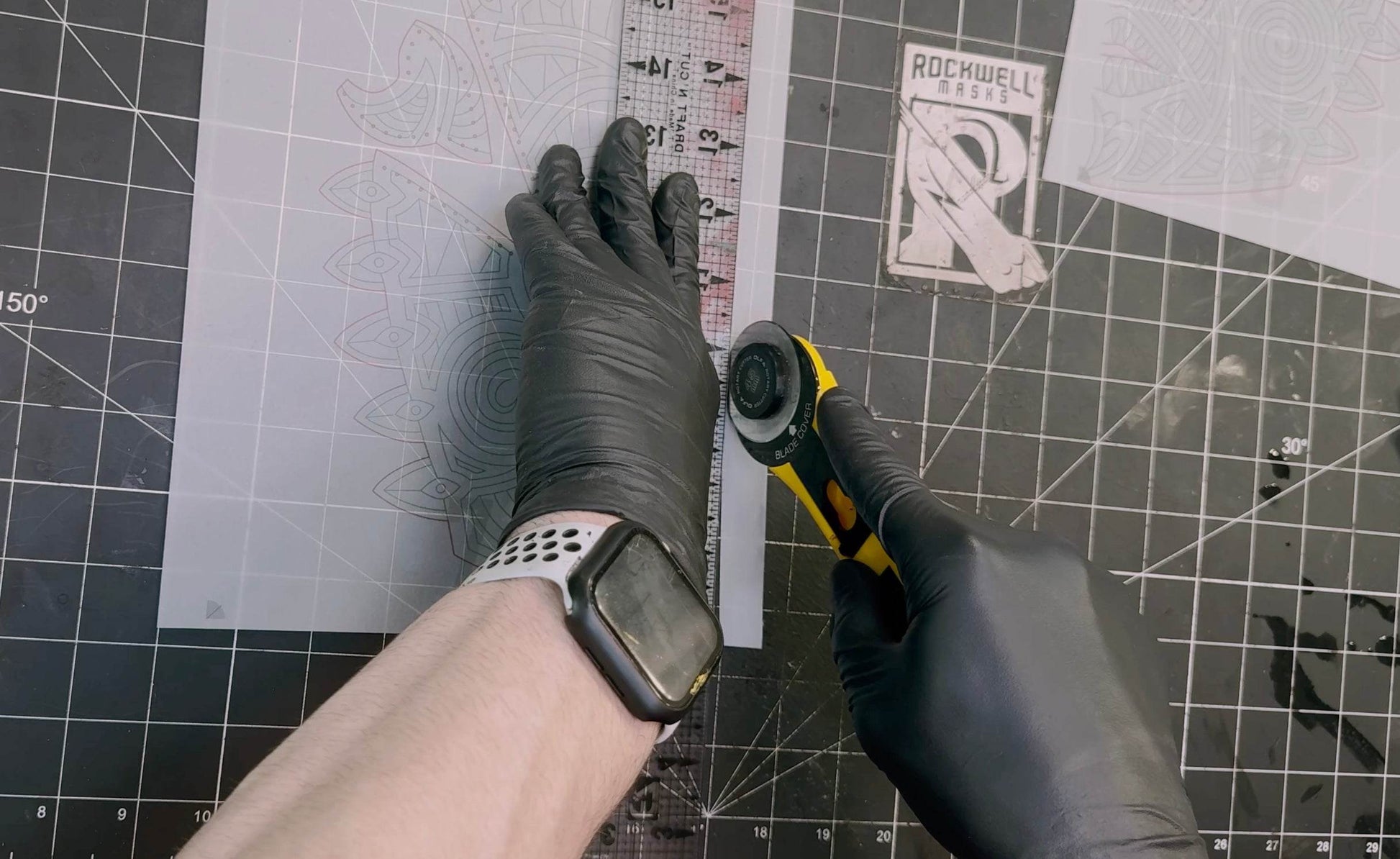 Leather Tribal Mask Printable Pattern Bundle — Intermediate + Advanced - 